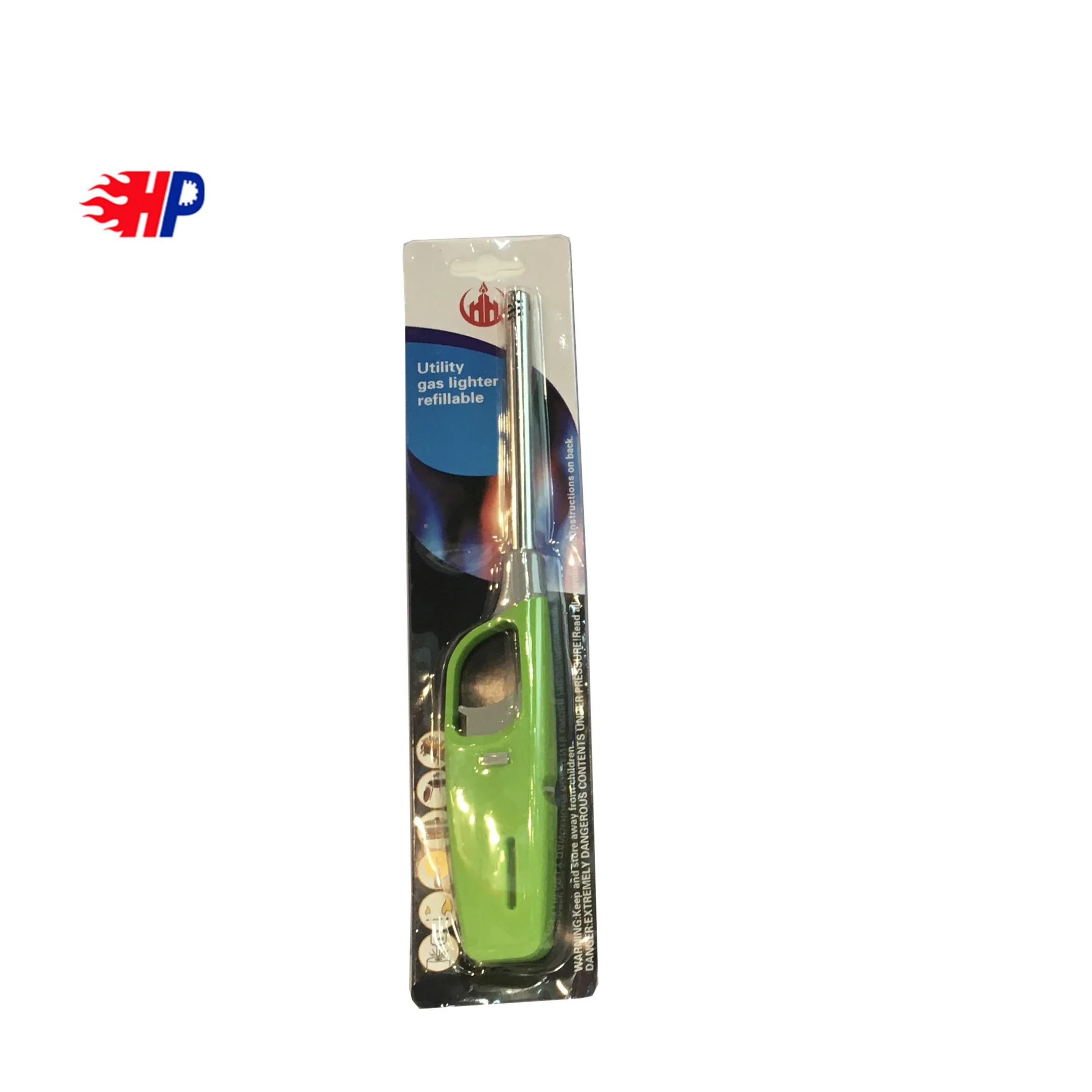 HP-BQ-03  China branded wholesale  bulk  feuerzeugversteck cricket cooker kitchen stove gas lighter bbq