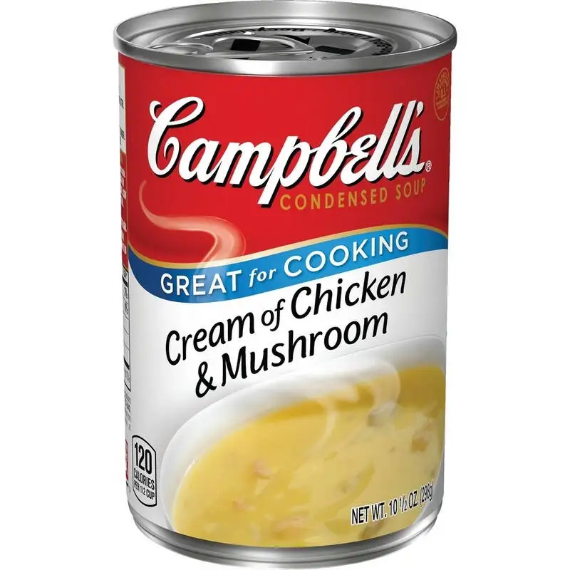 
Campbells Cream of Chicken and Mushroom Soup 305 g. 