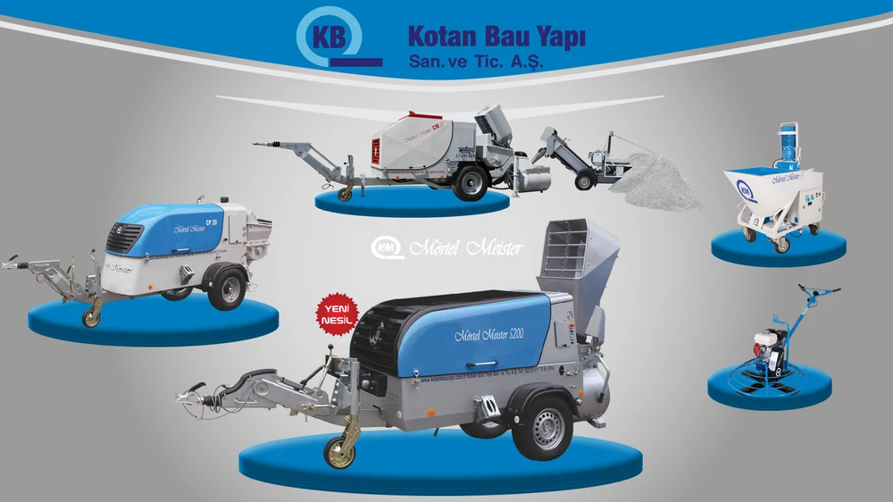 Mortel Meister 5200 EB Mortar Mixing and Transfer Machine - Screed Machine with Skip