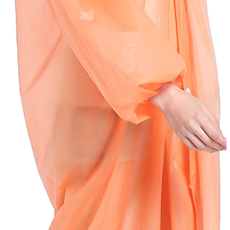 Eva Universal free size personal safe and security Waterproof  protective anti dust Rain coat Poncho