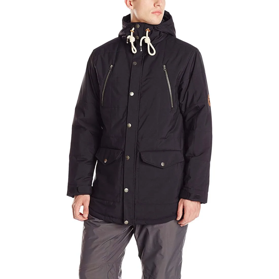 warm quilted bomber jacket men winter jackets chaqueta acolchada