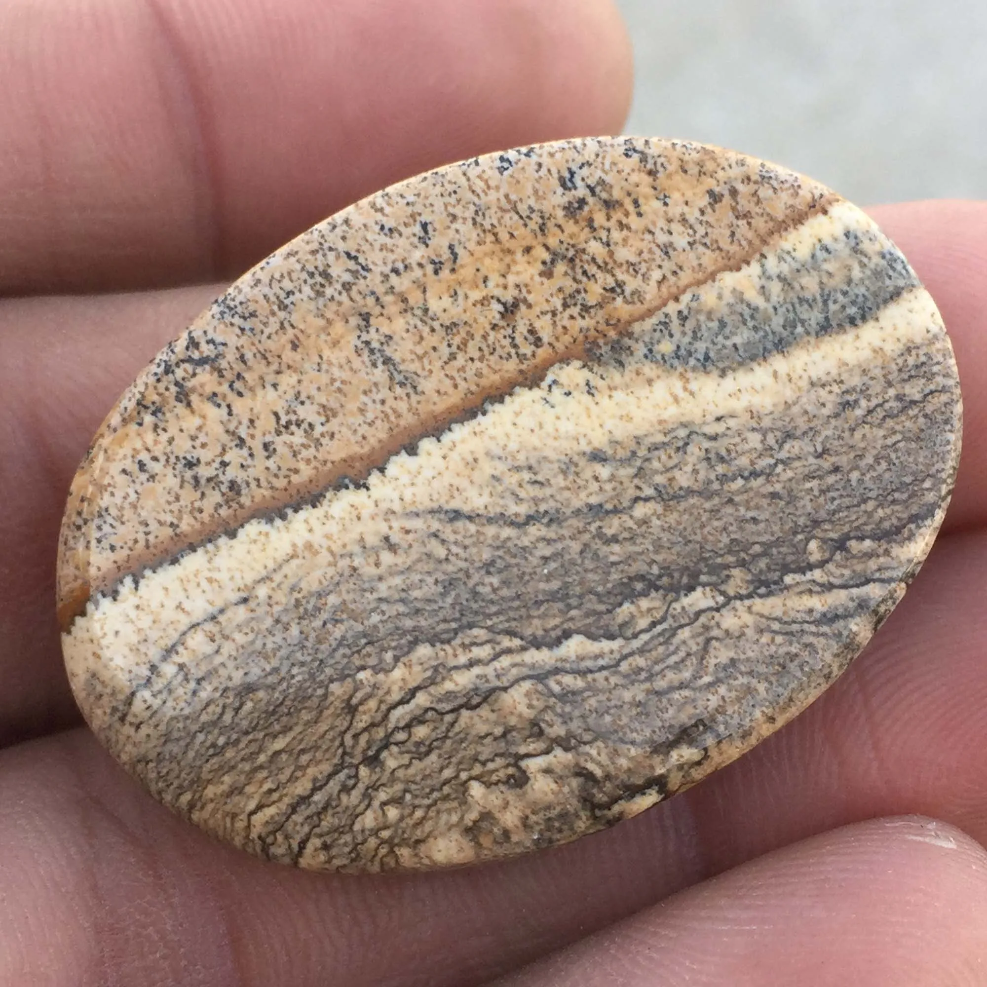  Изящная картина яшма кабошон натуральная драгоценный камень задняя сторона плоский