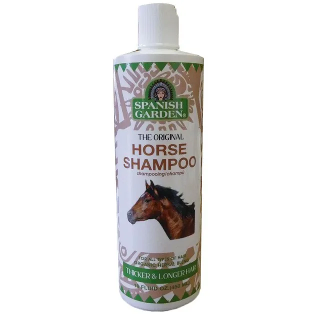 
Spanish Garden The Original Horse Shampoo, Thicker & Longer Hair. 16 Oz. 
