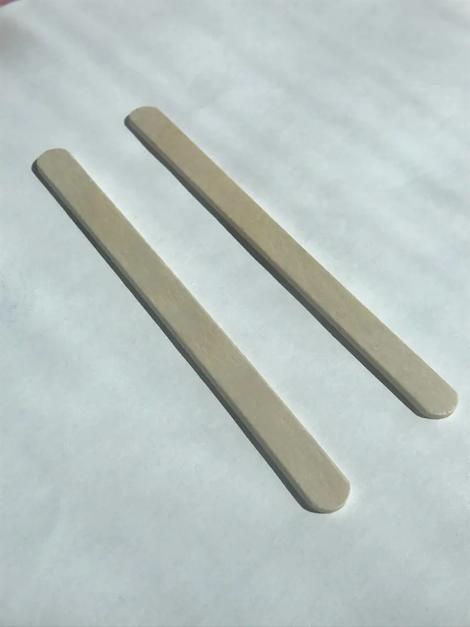 Березовые палочки для мороженого 114x10x2 мм, деревянные палочки класса А оптом