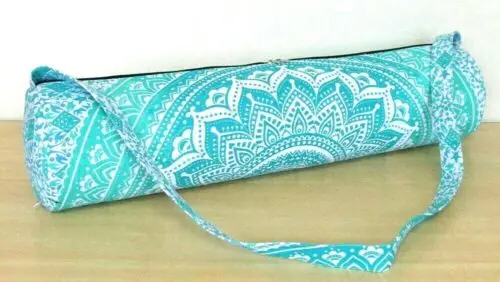 New Indian Traditional Mandala Indian Yoga Bag Mat Carrier Yoga Bag With Shoulder Strap Throw Good Quality Product