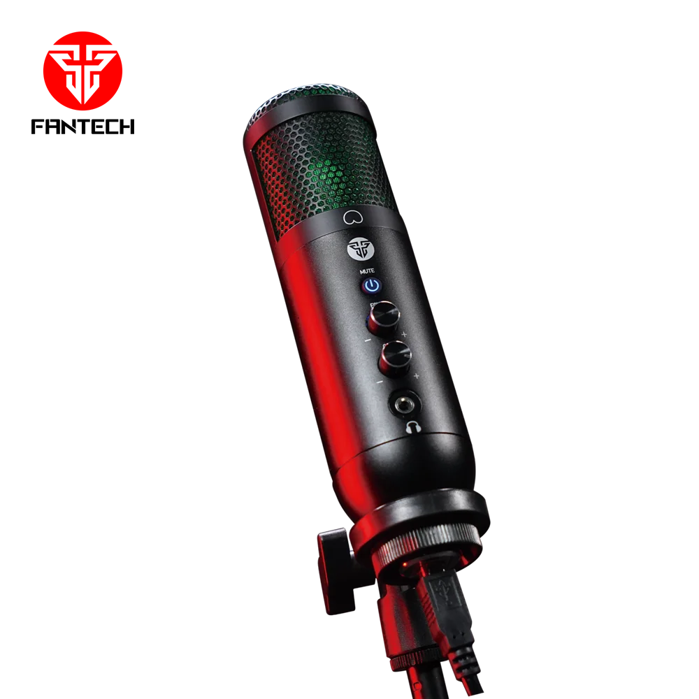 Fantech MCX01 RGB Lights Illumination USB Wired Best Microphone