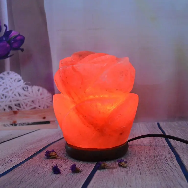 Adorable exporter of Portable Crafted Rose USB Salt Lamp in Bulk quantity form Pakistani origin export