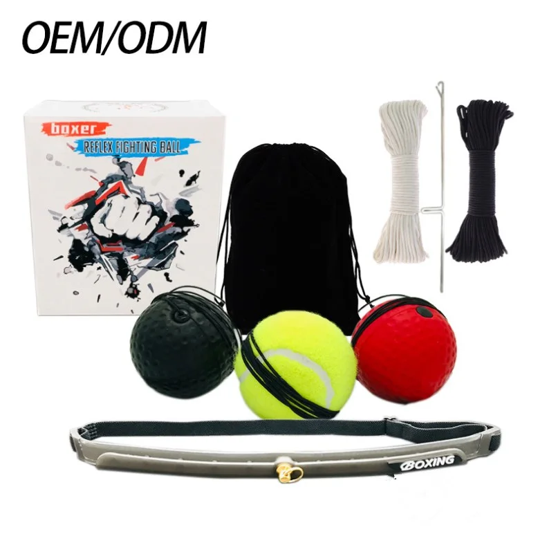 Boxing Ball Head Band Fight Ball Reflex Head Band Boxing Speed Balls for Men