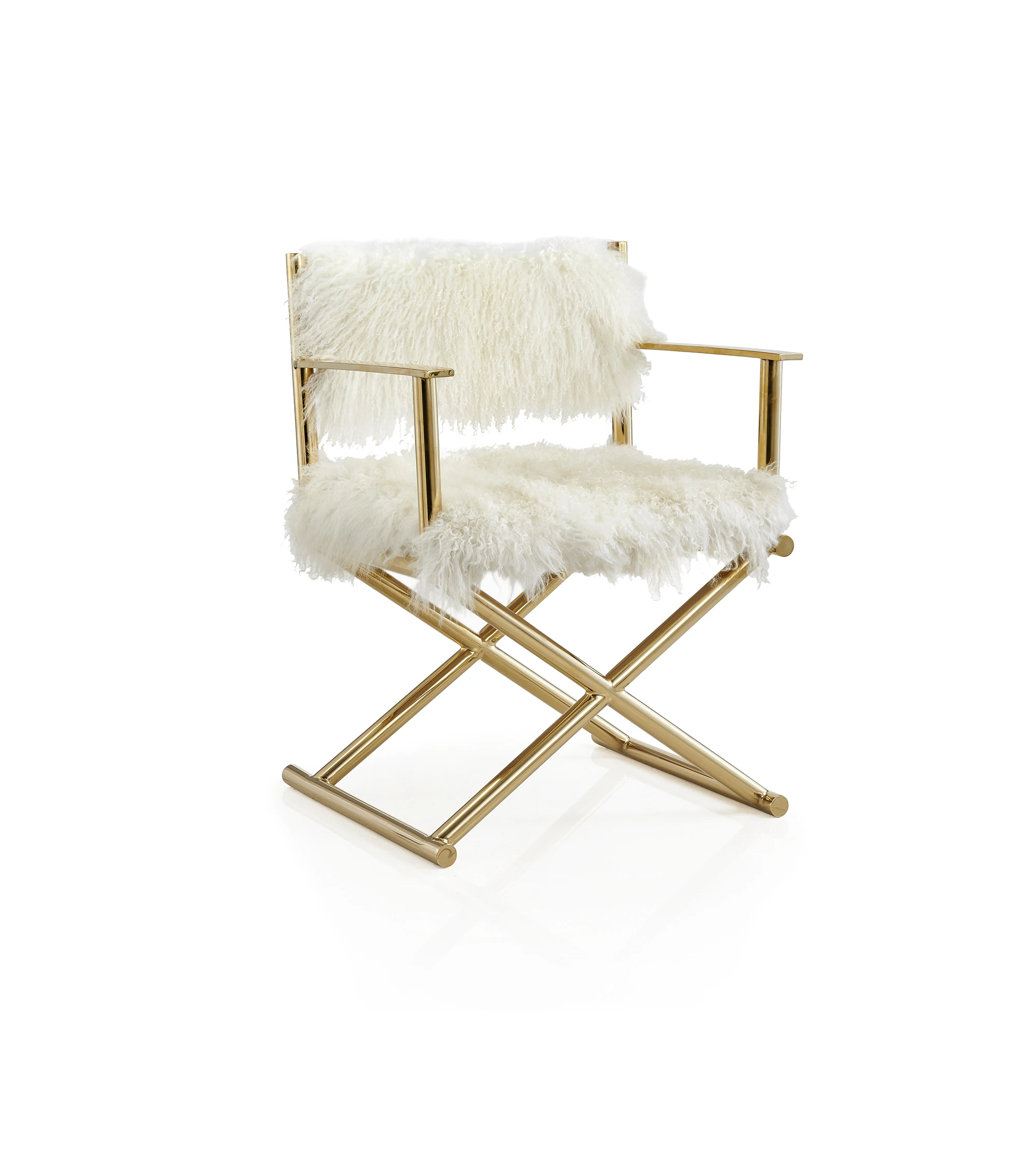 Luxury Custom Gold Cosmetic Makeup Vanity Chair For Makeup Dressing Table