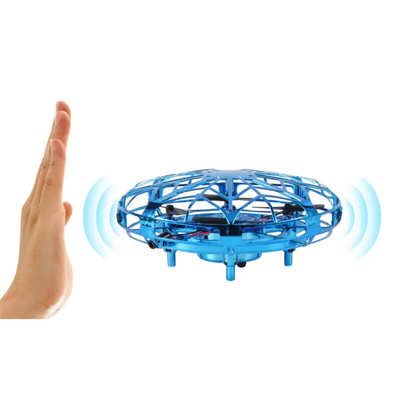 Drone for Kids Toys Hand Operated Mini Drone UFO Flying Ball Toy Gifts for Boys and Girls Motion Sensor Helicopter.
