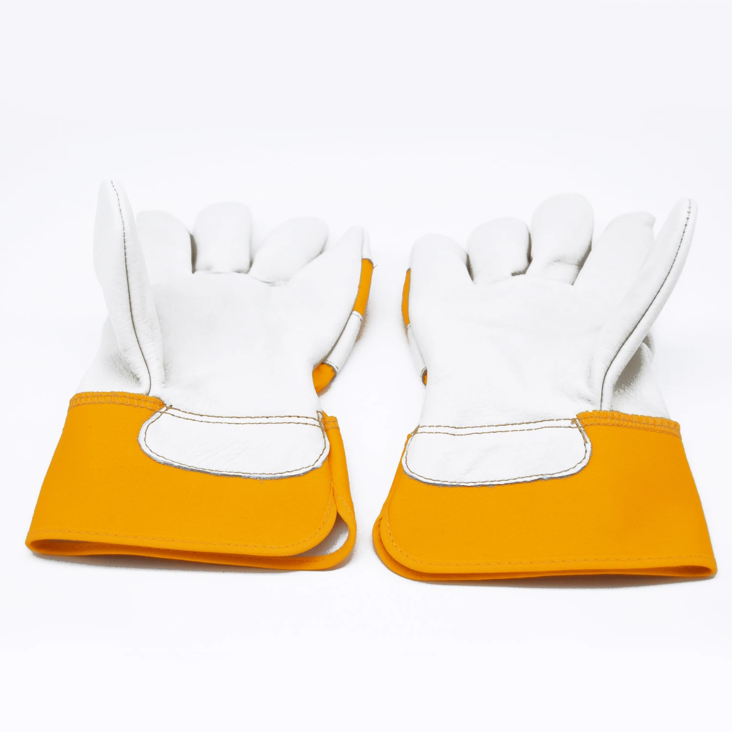 
Canadian Rigger Welding Gloves Cow Split Leather Working Safety Gloves 