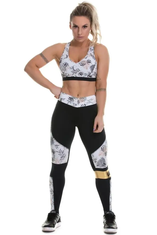 Spikey Rasta Clothing Stripes Leggings Custom Sublimation Women Yoga and Fitness Wear Sportswear OEM Design 50 Sets for Adults