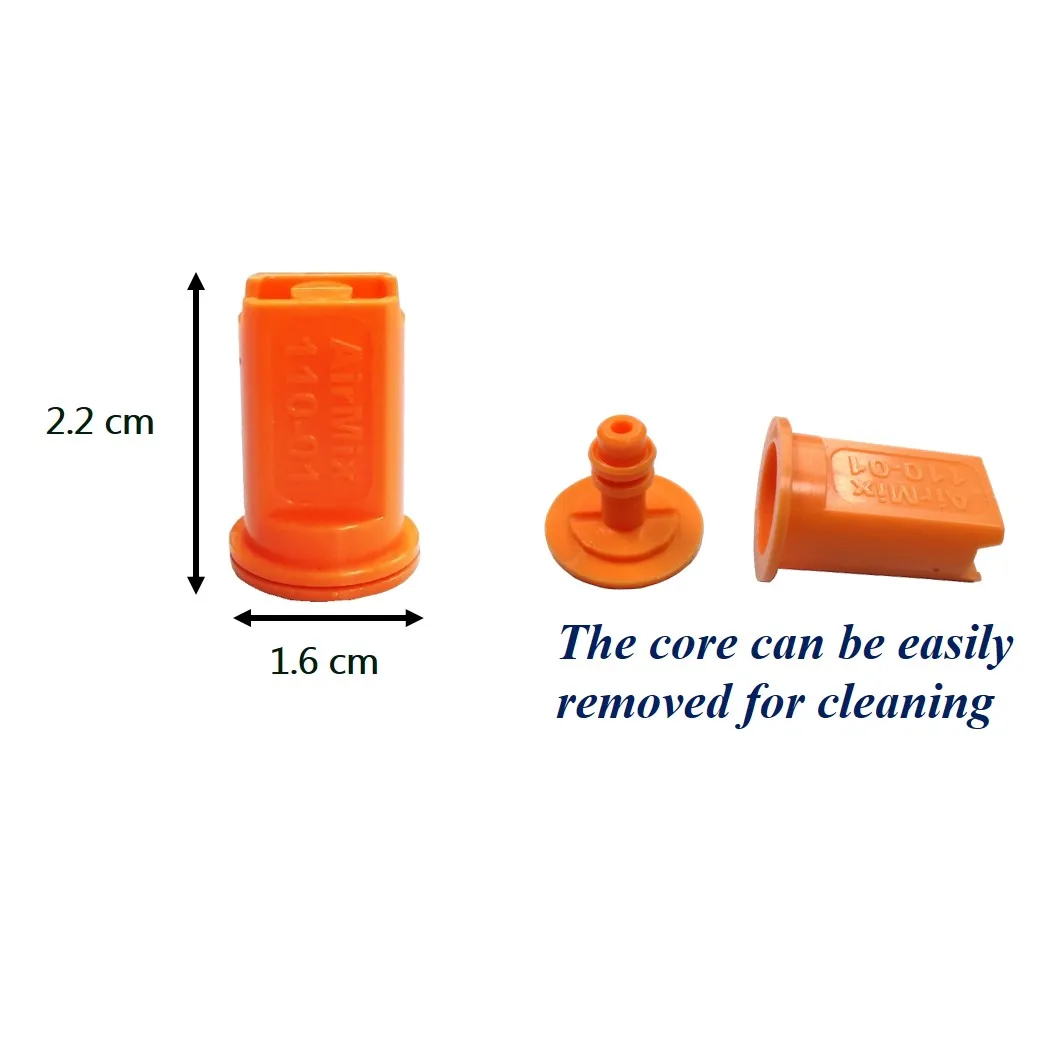 Flat Fan Nozzle AirMix With Air Inclusion Technology (Blue) for pressure sprayer for agriculture for knapsack sprayer