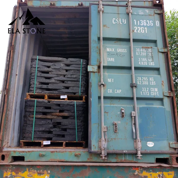 Split Hotel Villa Apartment Building Garden Modern traditional rustic lava stone from Vietnam factory