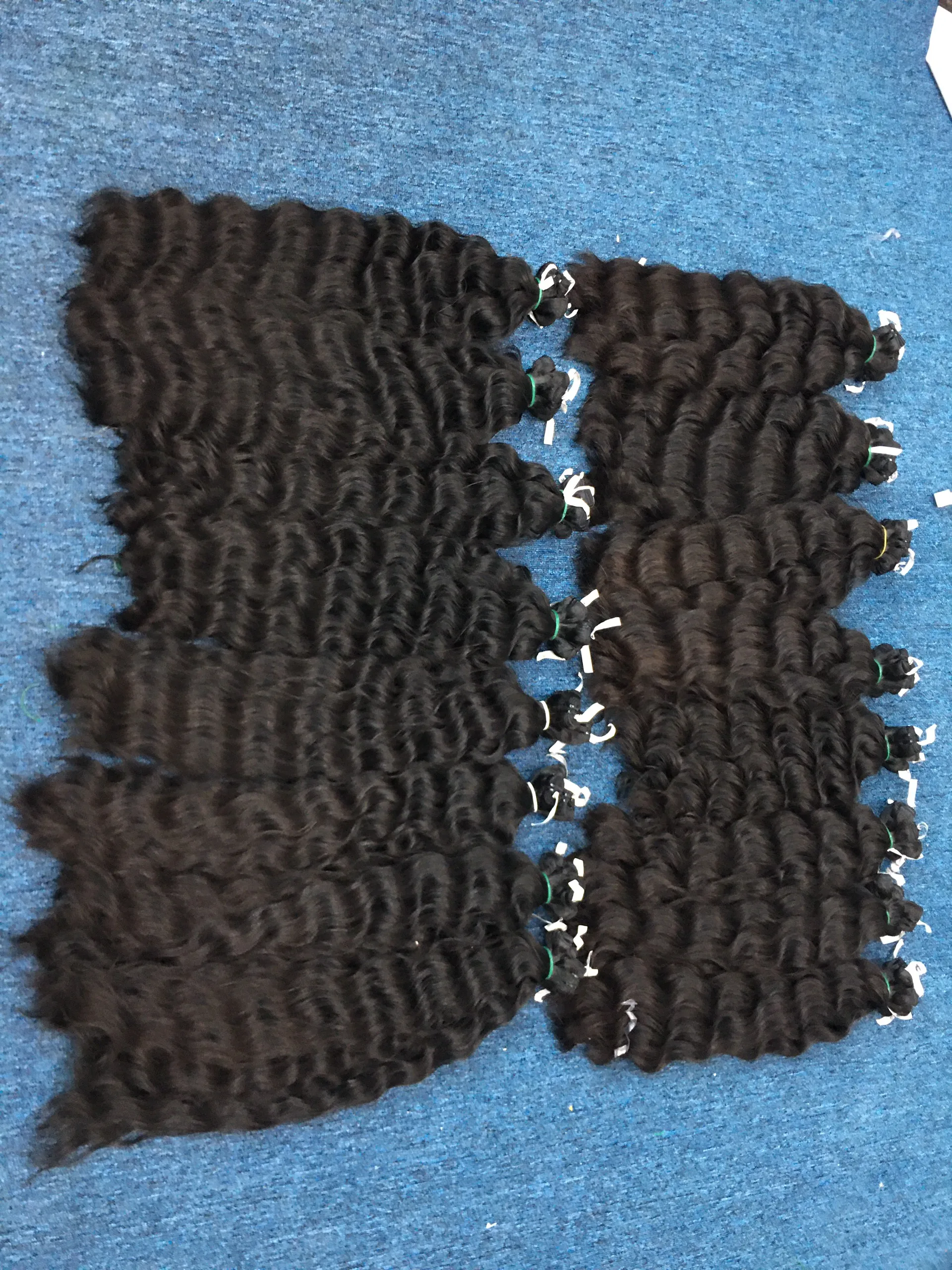 Супер двойные натуральные волнистые человеческие волосы 100% вьетнамские высокого качества-BELADY Hair