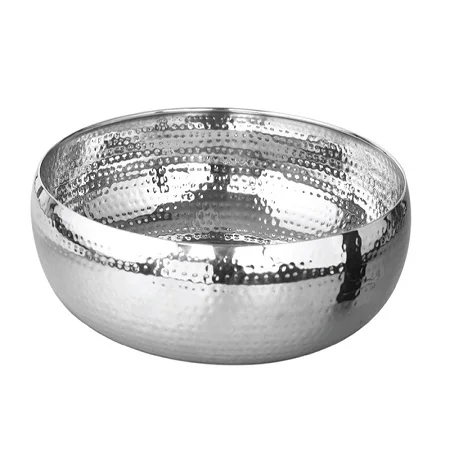 Стальная сервировочная миска с подставкой для листьев эксклюзивное качество кухонная посуда Сервировочная фруктов