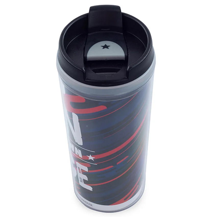 High quality Plastic Thermal Bottle 500ml Black KB-WA500PO (BioZone) Wholesale Made in Viet Nam