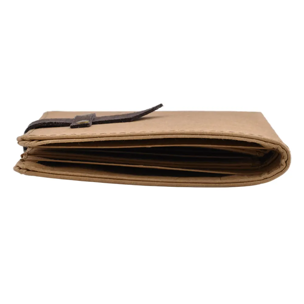 GREEN FIELD 2022 new design high quality washable kraft paper holders minimalist wallet for men