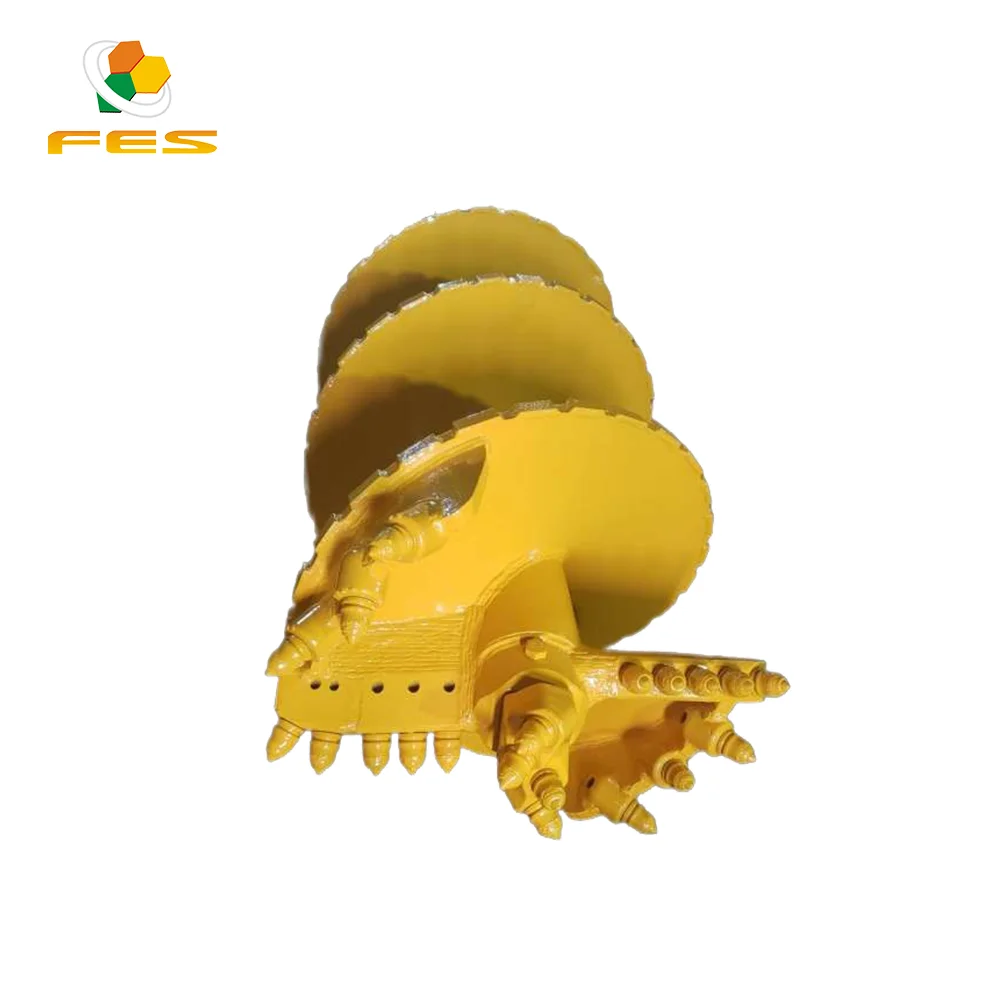 Excellent quality foundation drilling flight augers with bullet bits in various diameter