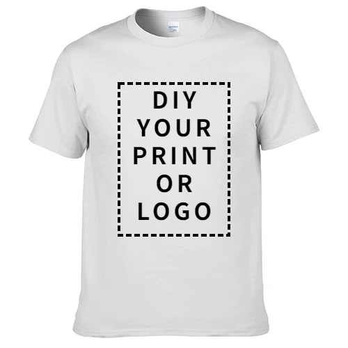 Razer Impex OEM Logo Custom Printed White T-Shirt 100% Cotton Casual Style Short Sleeve Jersey for Summer Election Campaigns