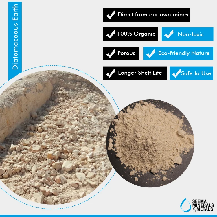 Exceptional Quality Natural Diatomaceous Earth Kieselguhr Powder for Manufacturing Match Sticks for Sale