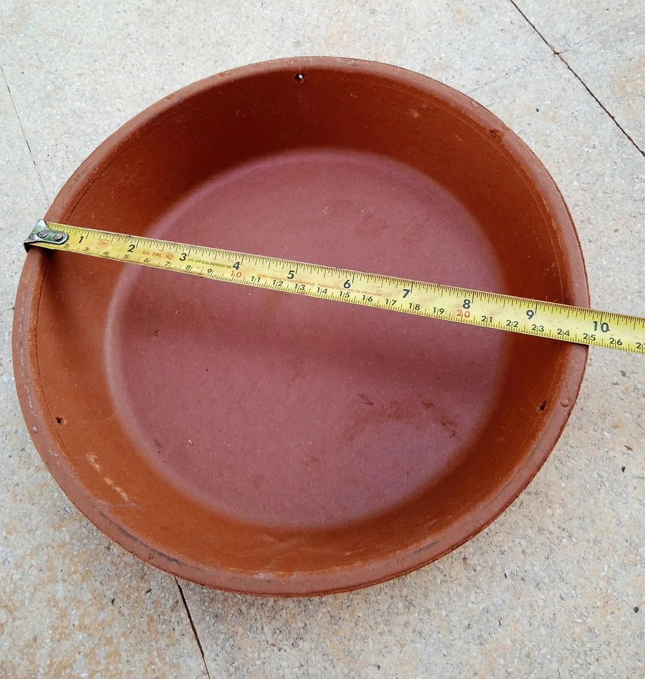 Natural red clay terracotta filler slabs used for eco friendly construction of wall and ceiling form work with good quality