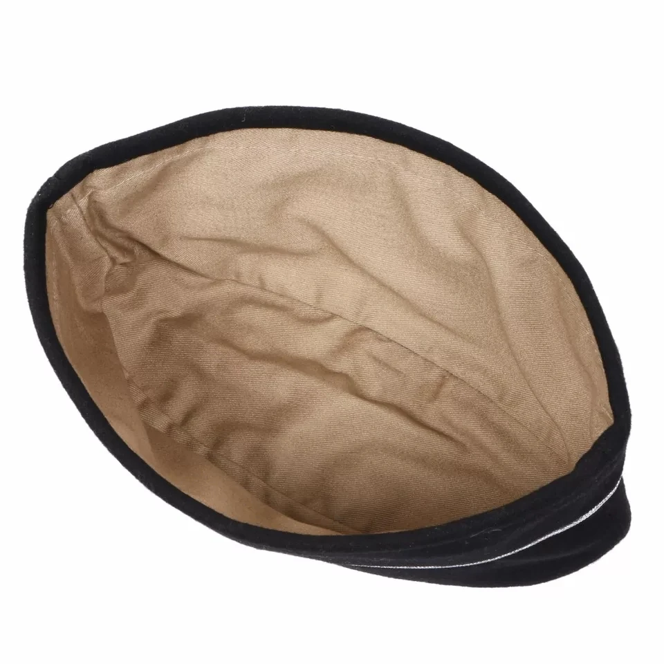 Elite Officer Visor Panzer Woolen Garrison Hat Officer Captain Uniform Peak Cap