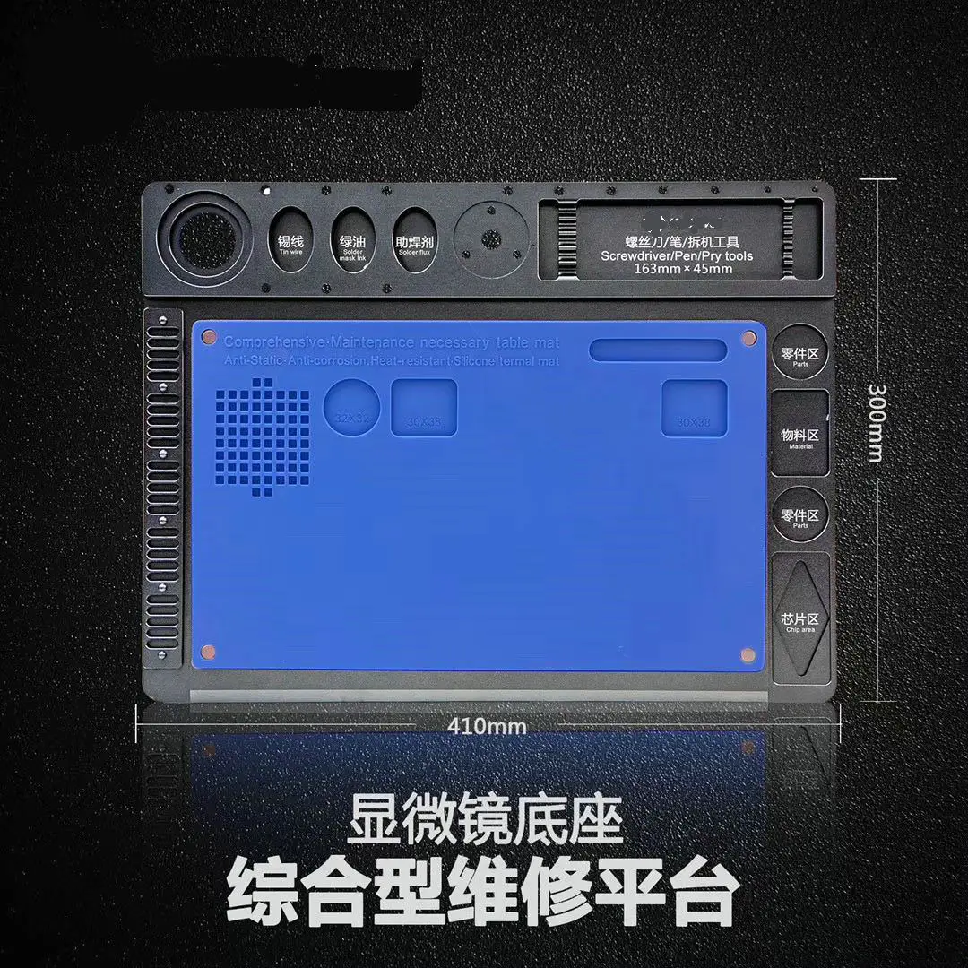 Full Set 3.5X -90X 38MP Video Recording Microscopio Mobile binocular Repairing Microscope With Camera