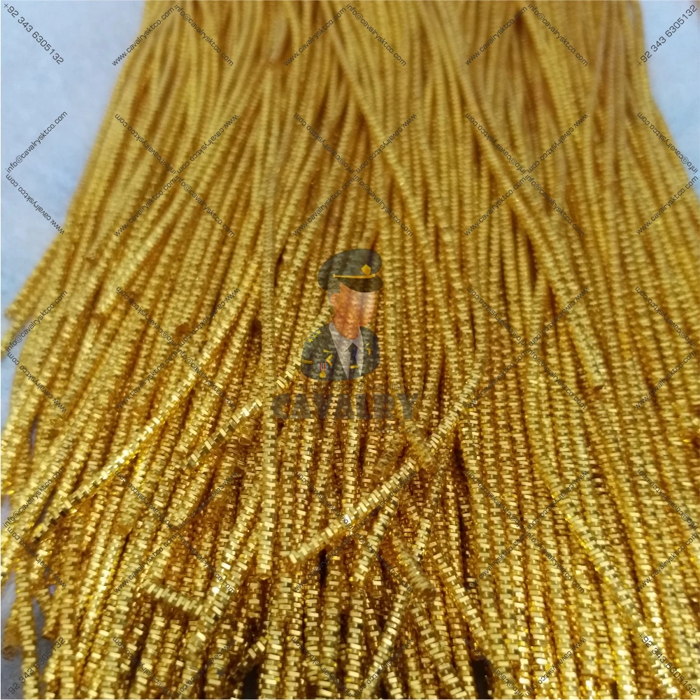 Поставщик высококачественной французской проволоки | Испанское золото Briscado Canutillo