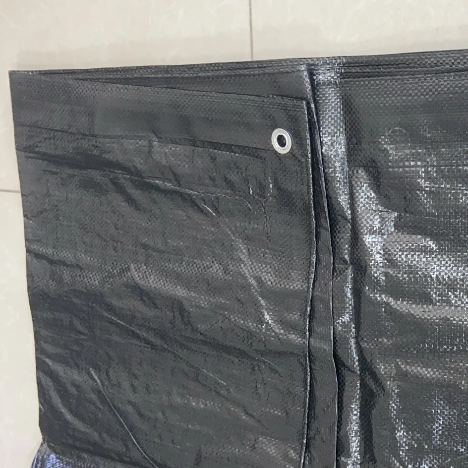 Blue Canvas Fabric customized color & size Vietnam PE Tarpaulin