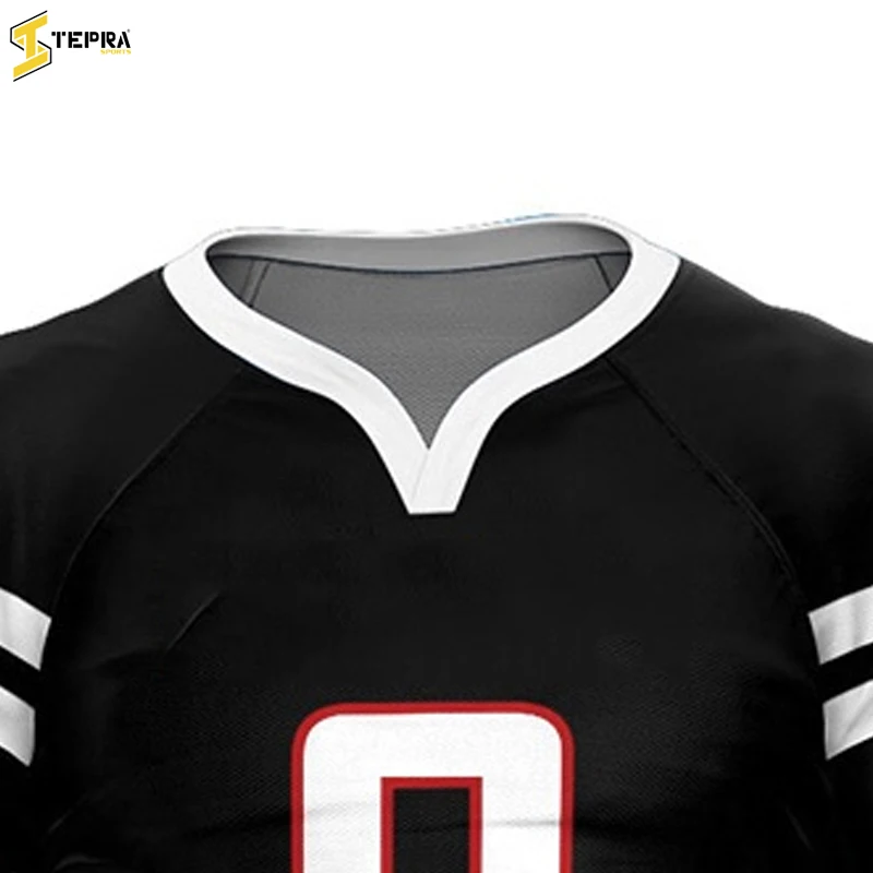 High quality Custom Rugby Uniform with Sticker printing & Embroidery Sublimated Uniform in Reasonable Price