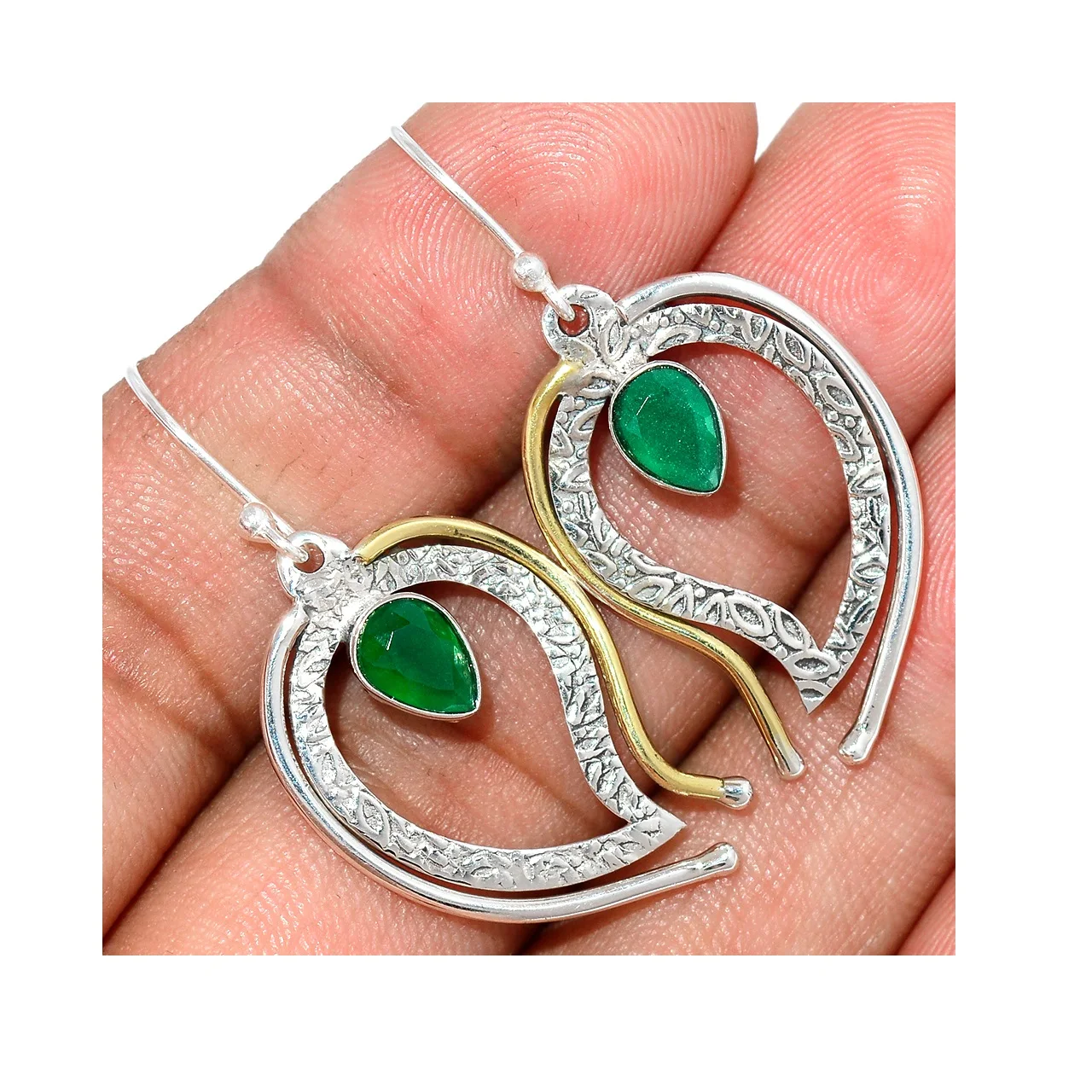  Красный небольшой квадратный камень лист стиль Гранат 925 стерлингового серебра материал большой обручи серьги-гвоздики