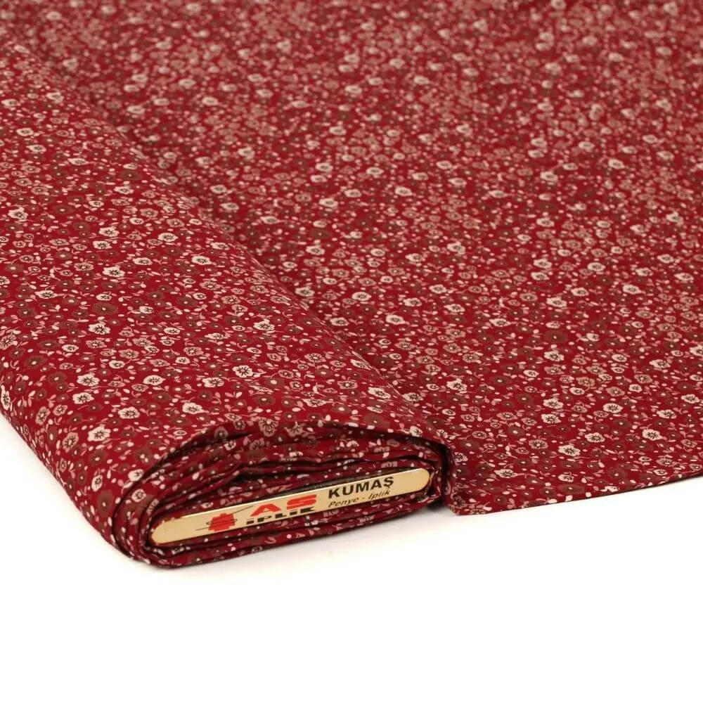 Вискозная ткань с узором-DSVK53