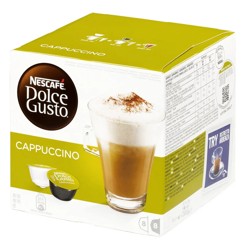 
Nescafee Dolce Gusto Nescafe Dolce Gusto Cappuchino 186.4g 17 CAPSULES 