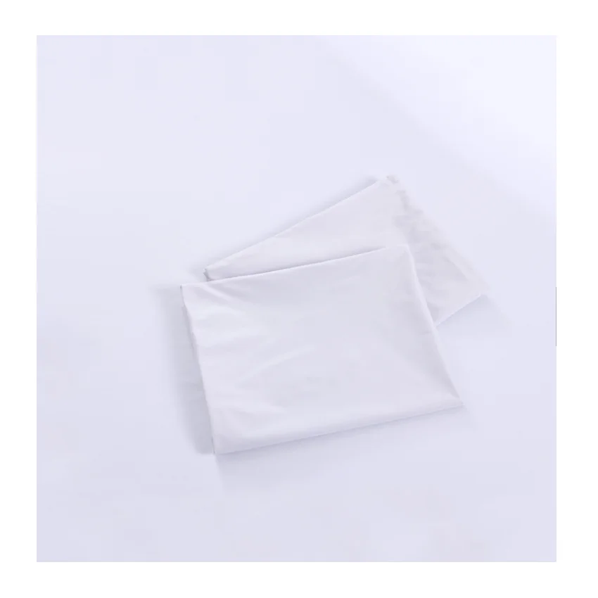 New Arrival Product 100% Polyester Durable Massage Pillow Cover/Protector Plain Style Knitted Technics Waterproof Pillow Case