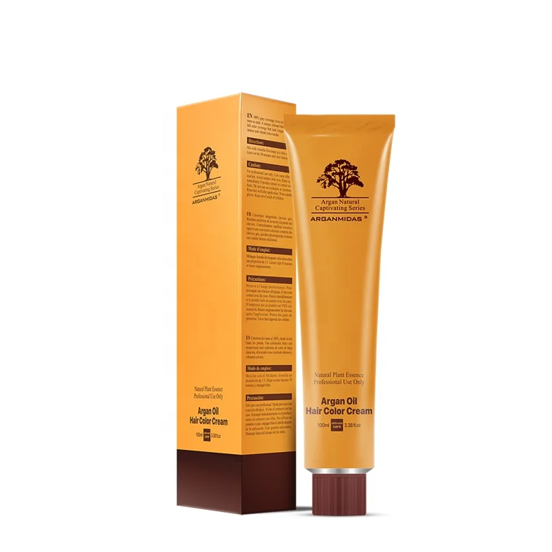 PDD free colour brown chestnut dye grey hair to dye natural hair permanent dye color cream without ppd