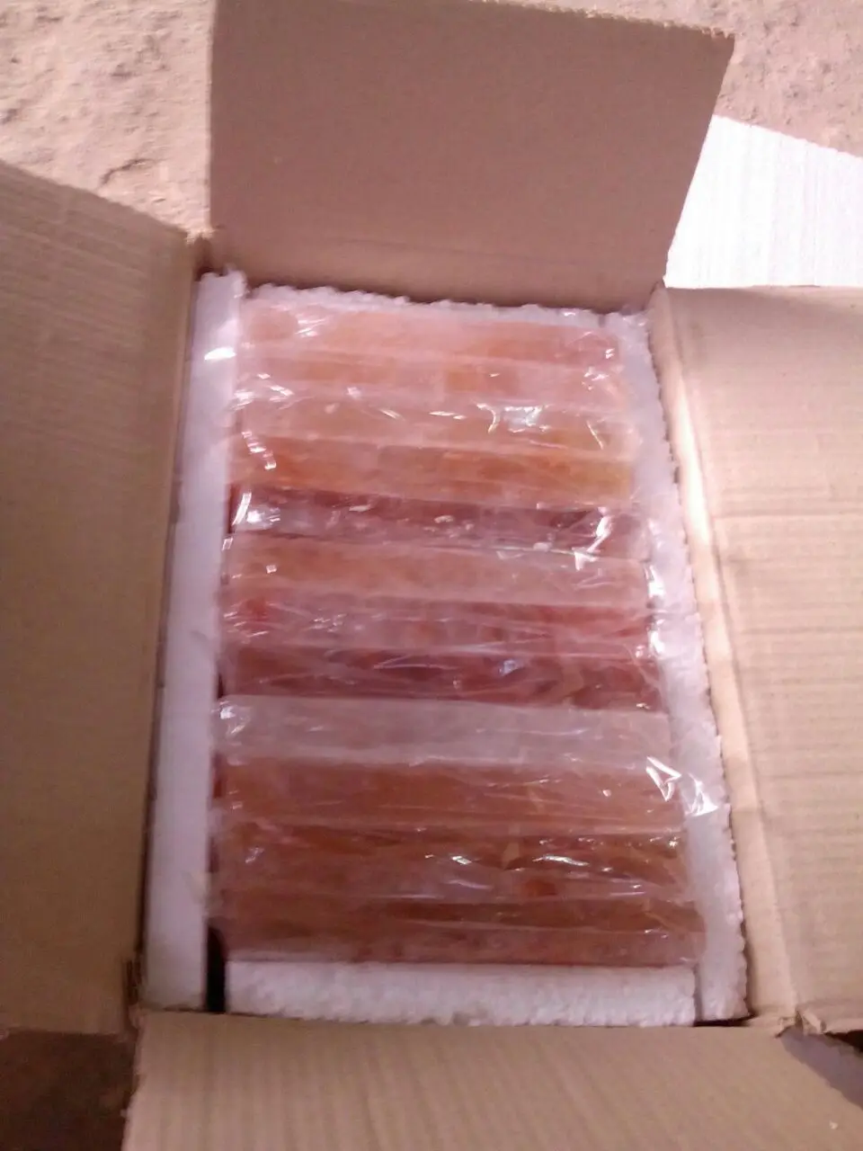 12 x 4 x 1.5 inch Himalayan Salt Block Plate Slab for BBQ Cooking Searing Serving