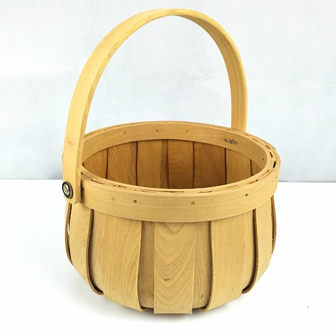 Wholesale cheap Wood Basket suppliers Gift Basket Easter Festival Easter Basket