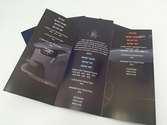 High Quality Custom Printing Flyer /Brochure