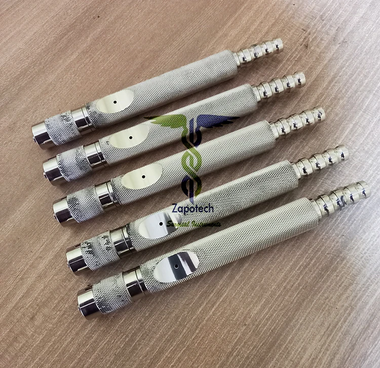 Liposuction infiltration female leurlock handle  Leurlock fitting and threaded cannula fitting