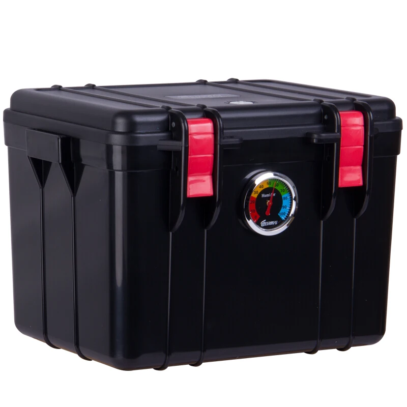 
Dehumidifier Dry Storage Box With Hygrometer - 9L Case For Digital Gadgets, DSLR SLR Mirrorless Instax Camera, Lens, accessories 