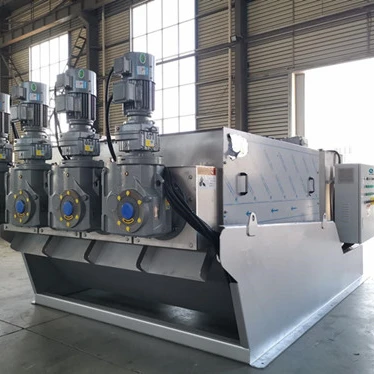 Multi-plate Screw type sludge dewatering machine