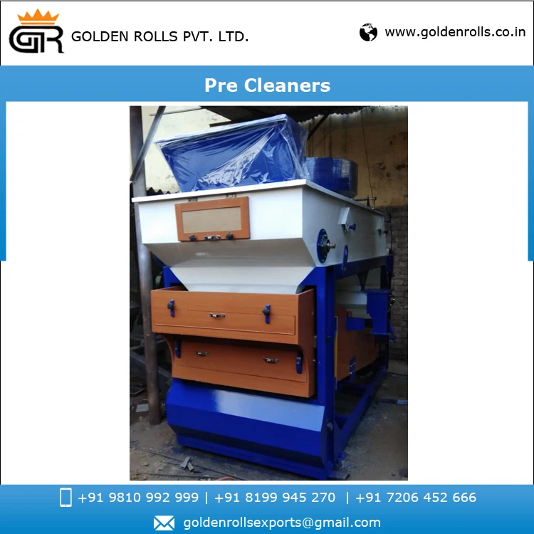 Removing Extra-Large Impurities from Grain/Raw Paddy Pre Cleaning Machine at Low Market Price