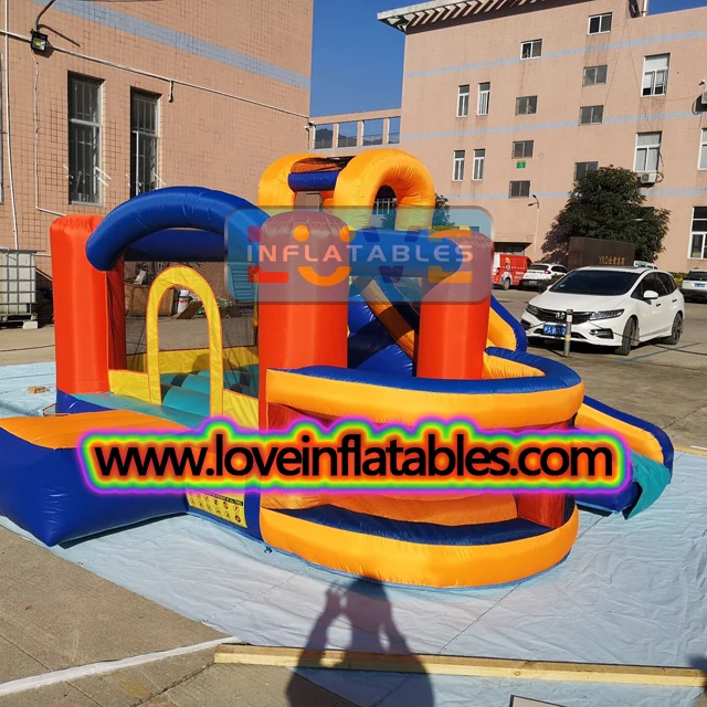 Factory Inflatable Bounce House Slide Kids Backyard Toys Inflatable Jumping Castle For Sale