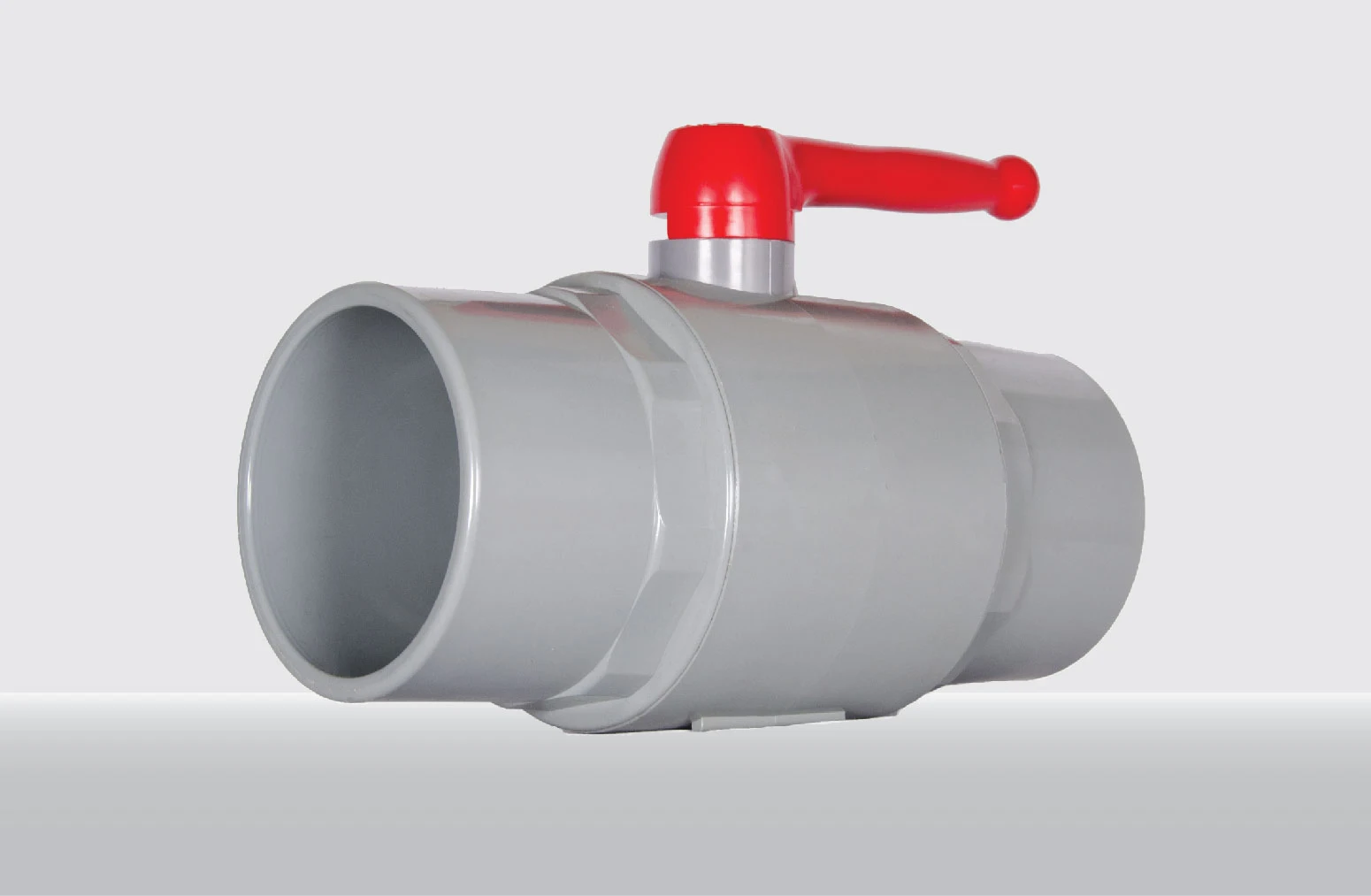 Пластиковый клапан с ручным управлением, красная ручка, большой размер, экспорт из Вьетнама