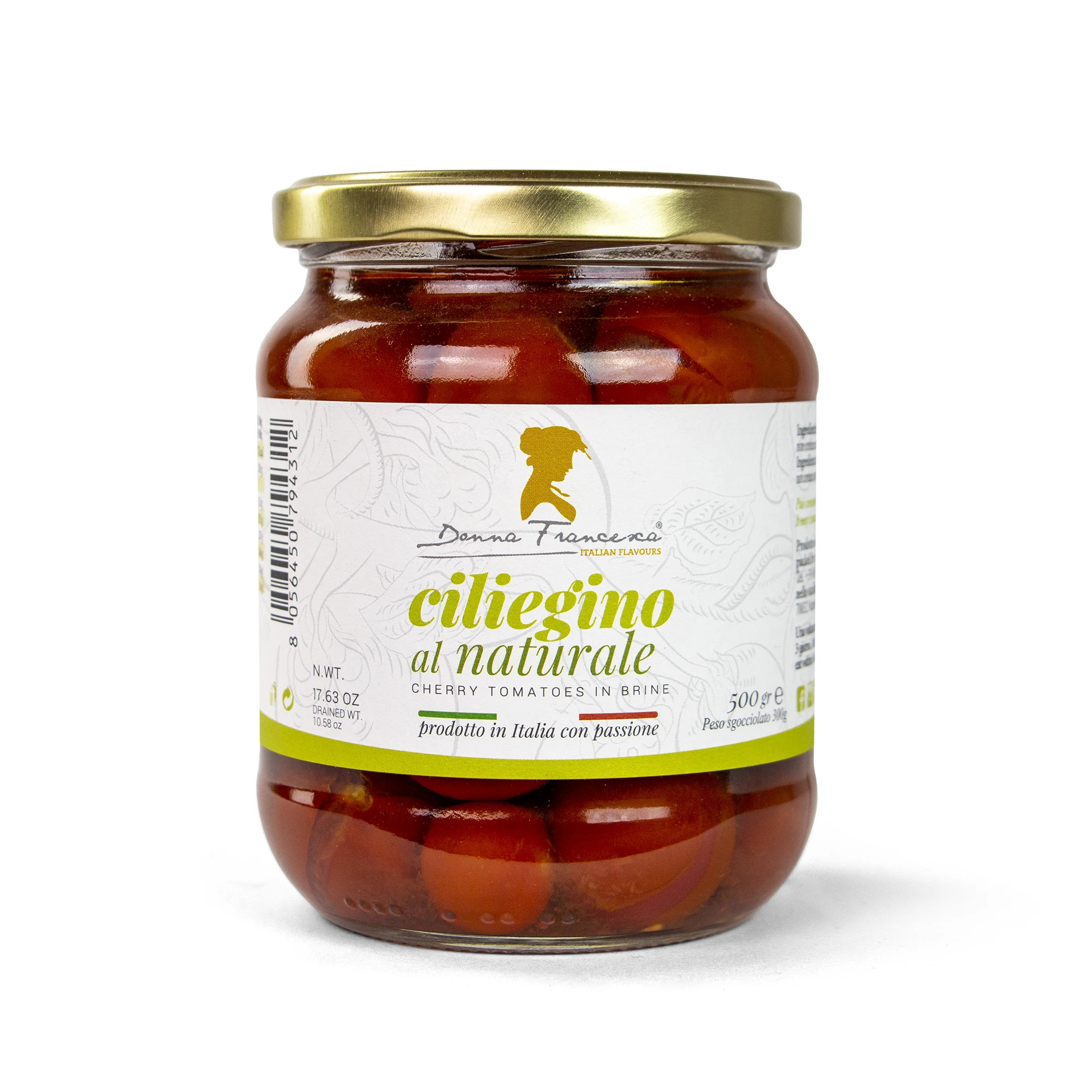 Italian cherry tomatoes in brine 500 g