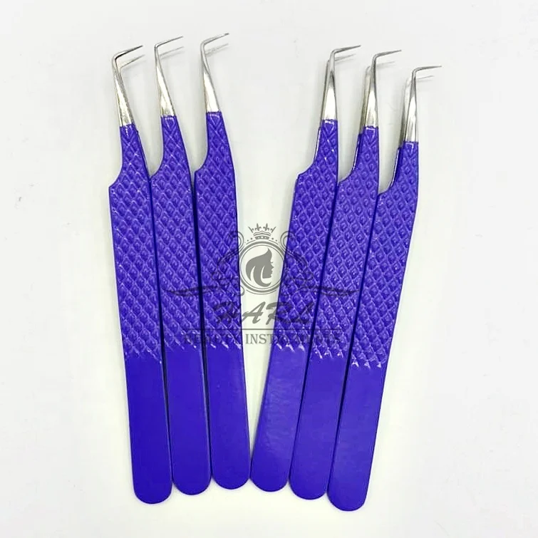 90 Angle Eyelash Extension Tweezers Private Label Tweezer Eyelash Extensions Lash Tweezers Fiber Tips Beauty Tools And Accessory