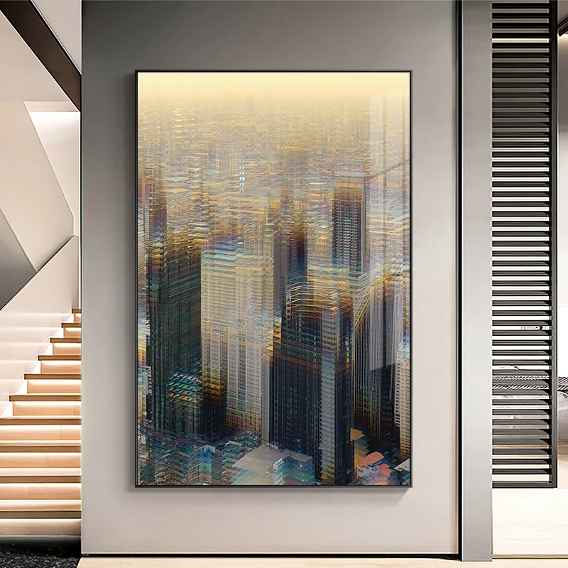 Современная красивая печатная живопись абстрактная Печать на холсте картины настенное искусство для современной архитектуры 20*30 дюймов/50*75 см