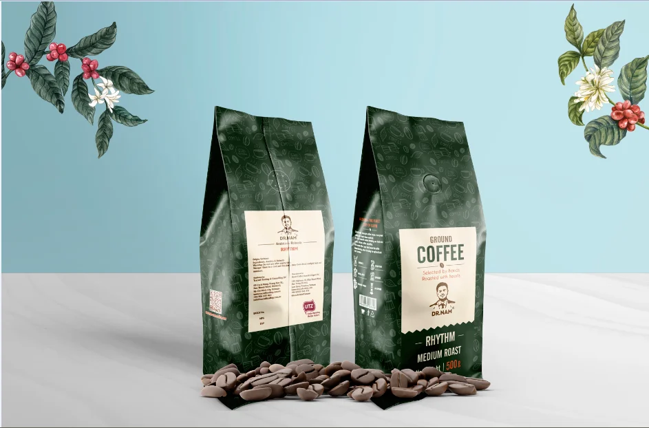 
Hot Sale Natural Flavour Pour Over 100% Mix Of Arabica & Robusta Roasted Coffee Beans 