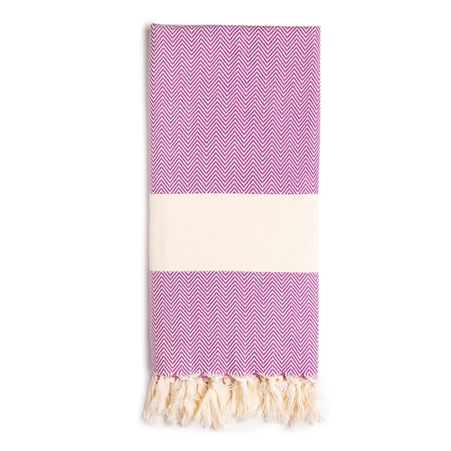 High Quality Turkish Cotton Herringbone Peshtemal 100% Cotton Turkish Beach Towel Luxury